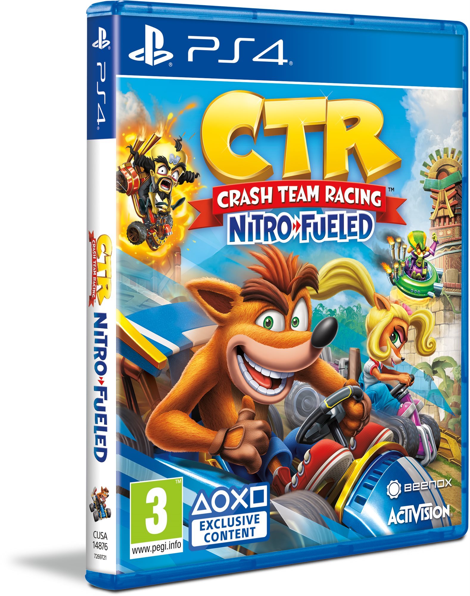 Crash Team Racing Nitro-Fueled - PS4