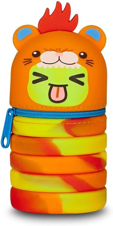 roztahovací silikonový kryt MITAMA roztahovací silikonové, Tygr