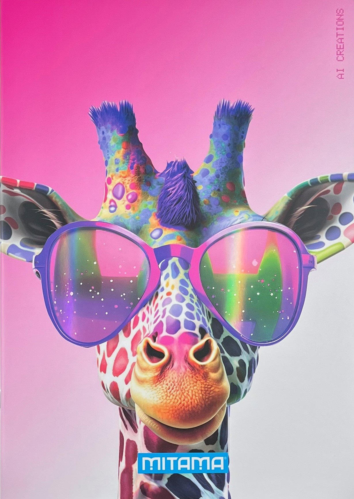 Žirafa, A4, linkovaný s okraji, 40+2 listů