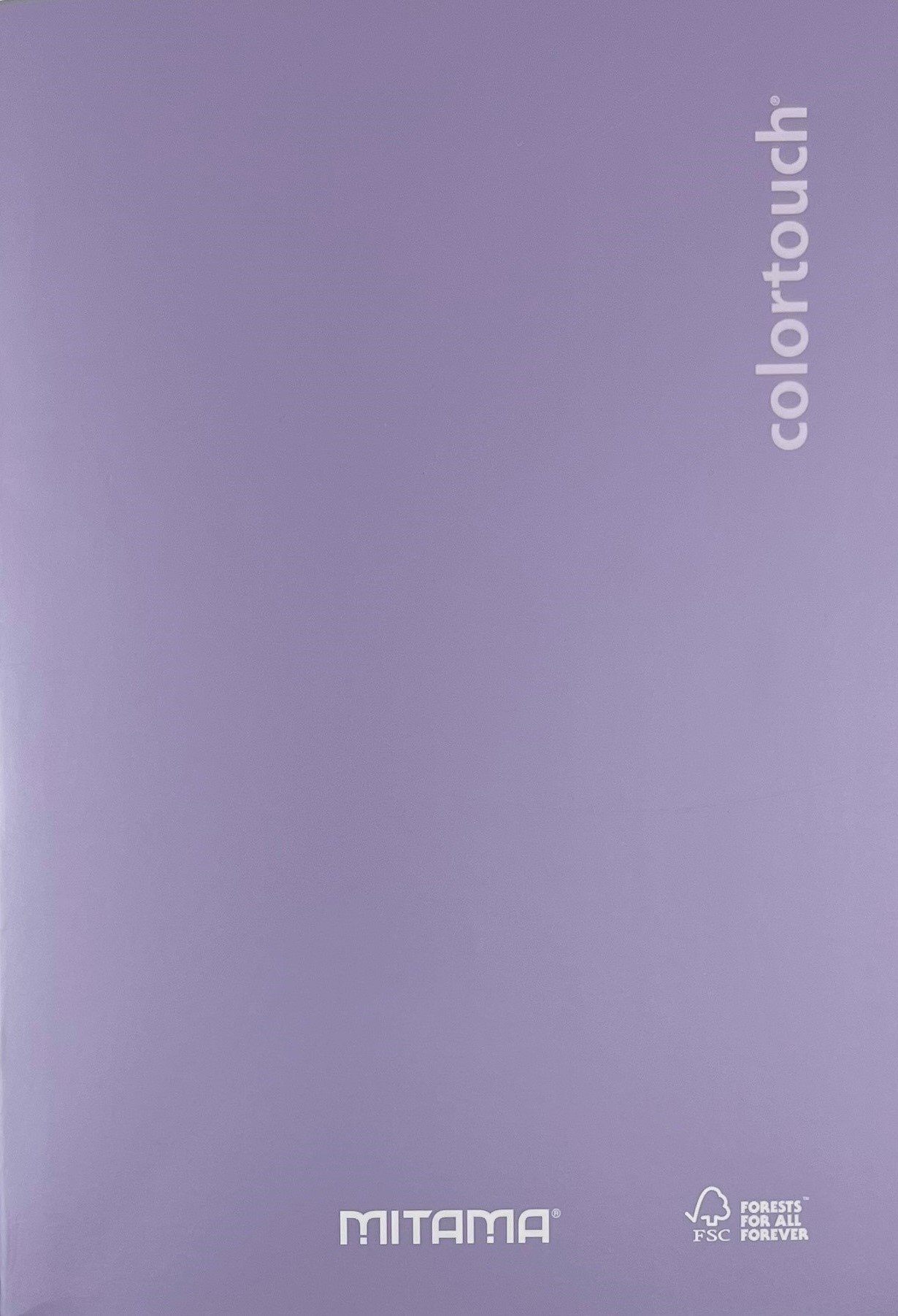 MITAMA A4 linkovaný s okrajem, 40+2 listů, metalická fialová