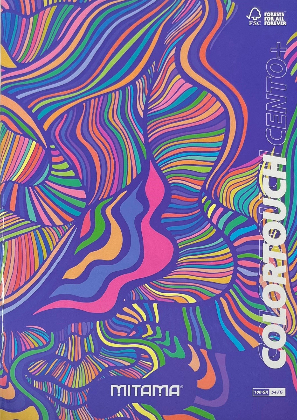 MITAMA A4 čtverečkovaný sešita