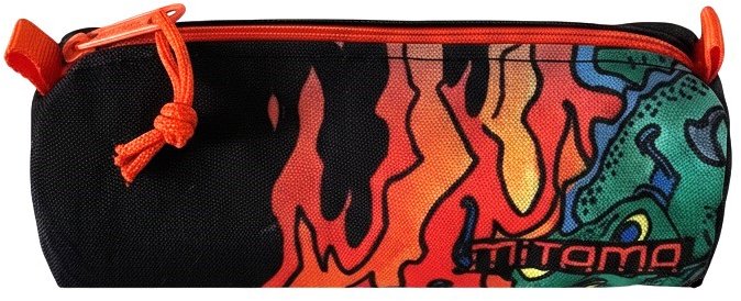 Penál MITAMA Tombolino, hell black