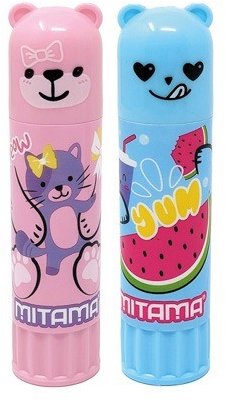 MITAMA Lepicí tyčinka 2 x 15 g, růžová/modrá
