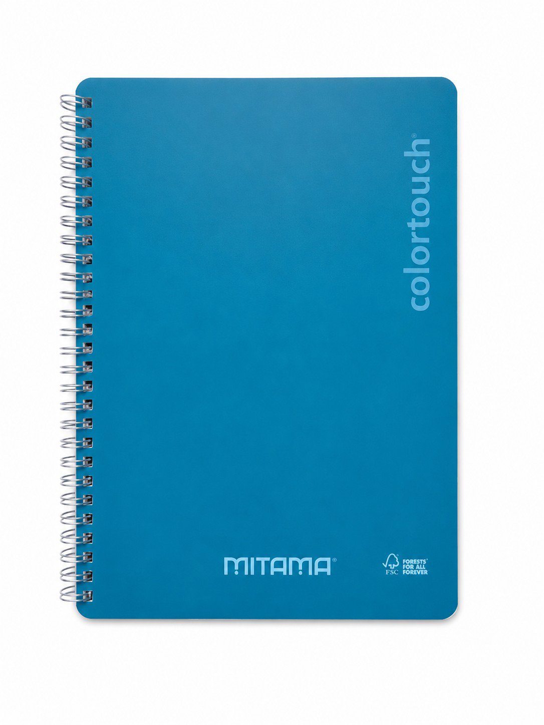 MITAMA i-Note 18.5 × 24 cm, čtverečkovaný, 90 listů, cyan
