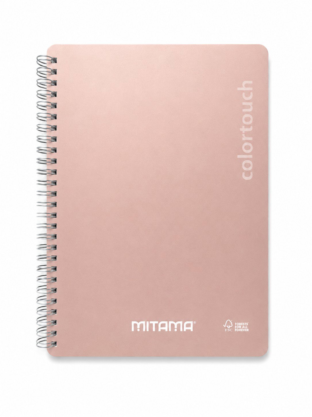 MITAMA i-Note 18.5 × 24 cm, linkovaný, 90 listů, lososový