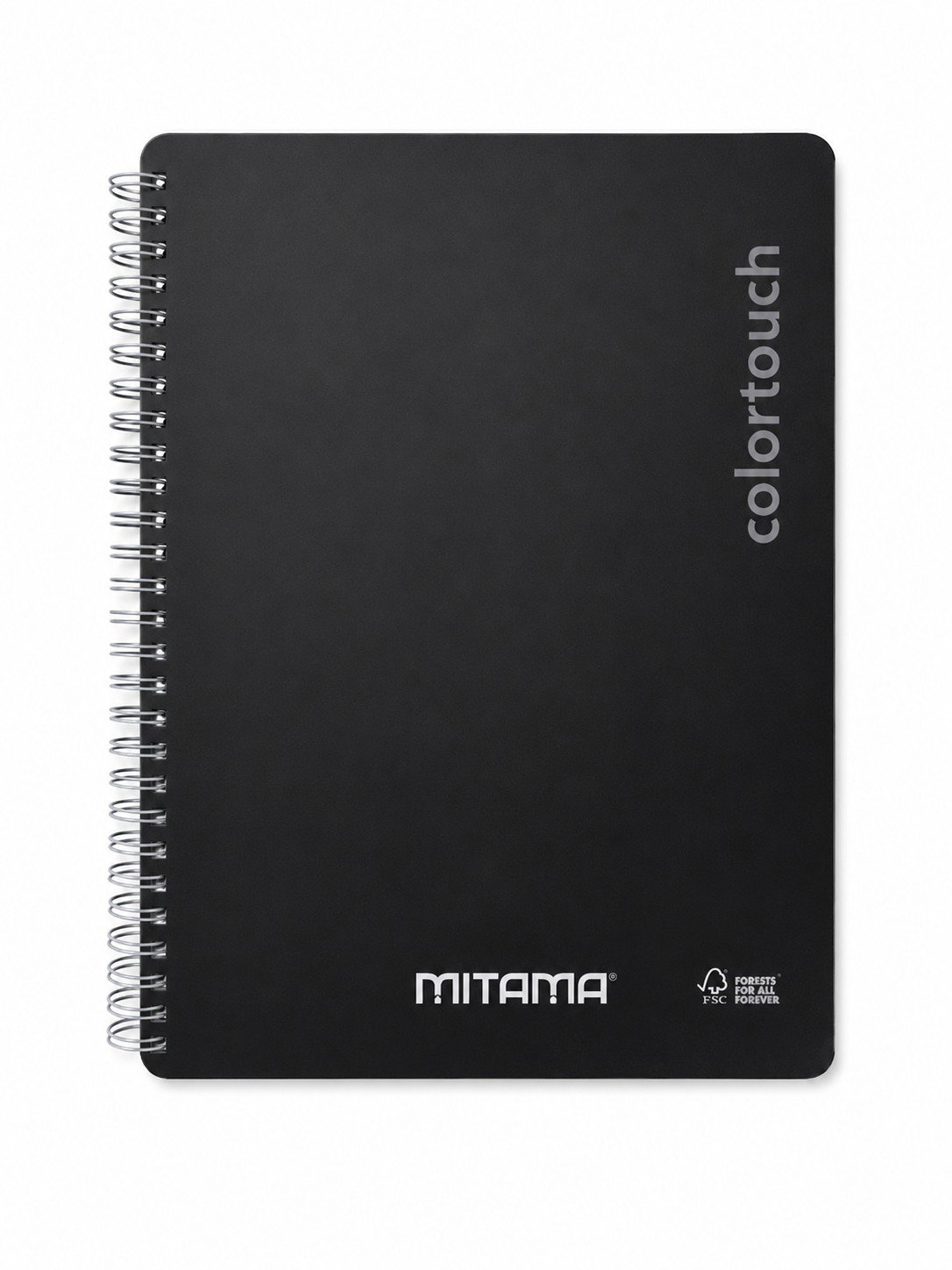 MITAMA i-Note 18.5 × 24 cm, linkovaný, 90 listů, černý