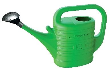PROSPERPLAST Group Konev s kropítkem ZEBRA, zelená 10 l