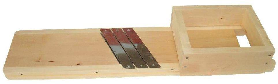J.A.D. TOOLS Struhadlo na zelí se šuplíkem, 58 × 18 cm