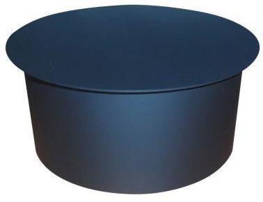 Eurometal víčko kouřové 125mm t.1,5mm ČER