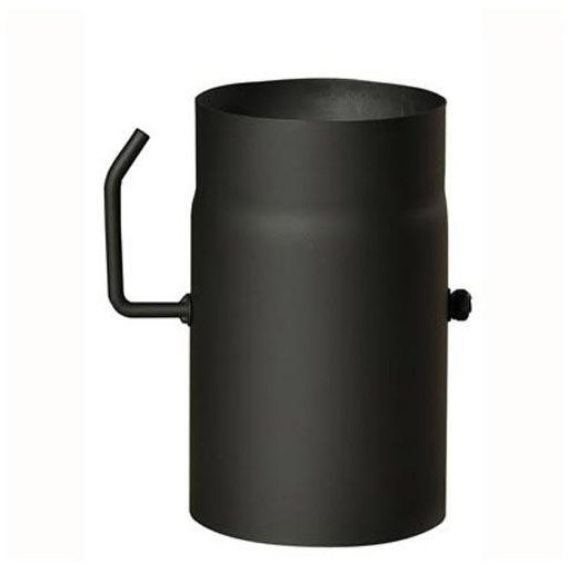 Eurometal roura kouřová s klap.180mm/ 250 t.1,5mm ČER