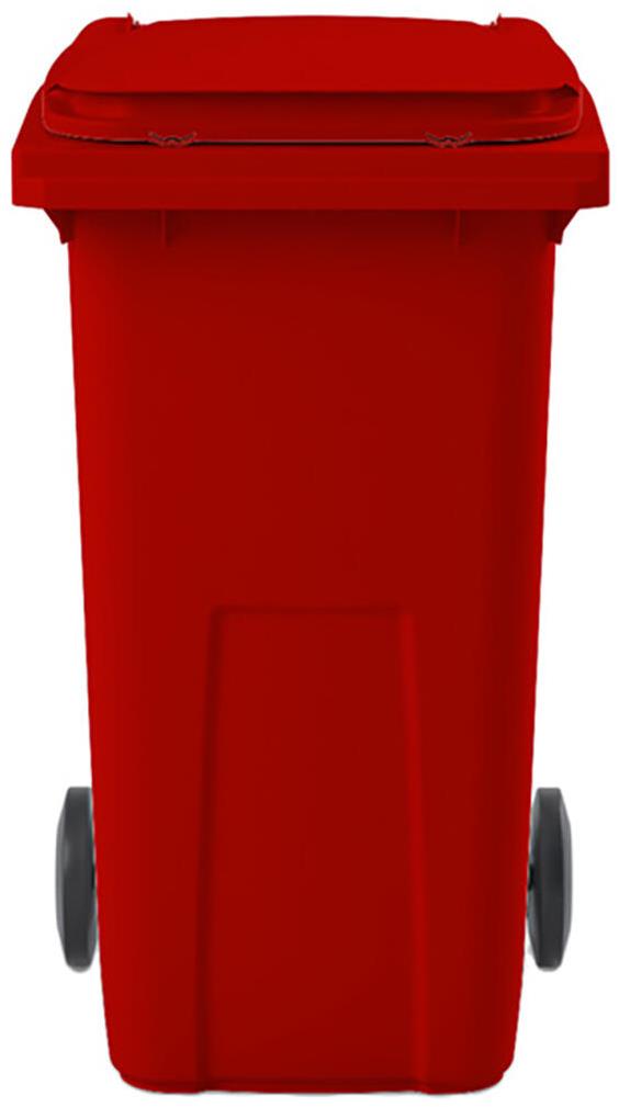 CONTENUR Popelnice 240l PH, červená