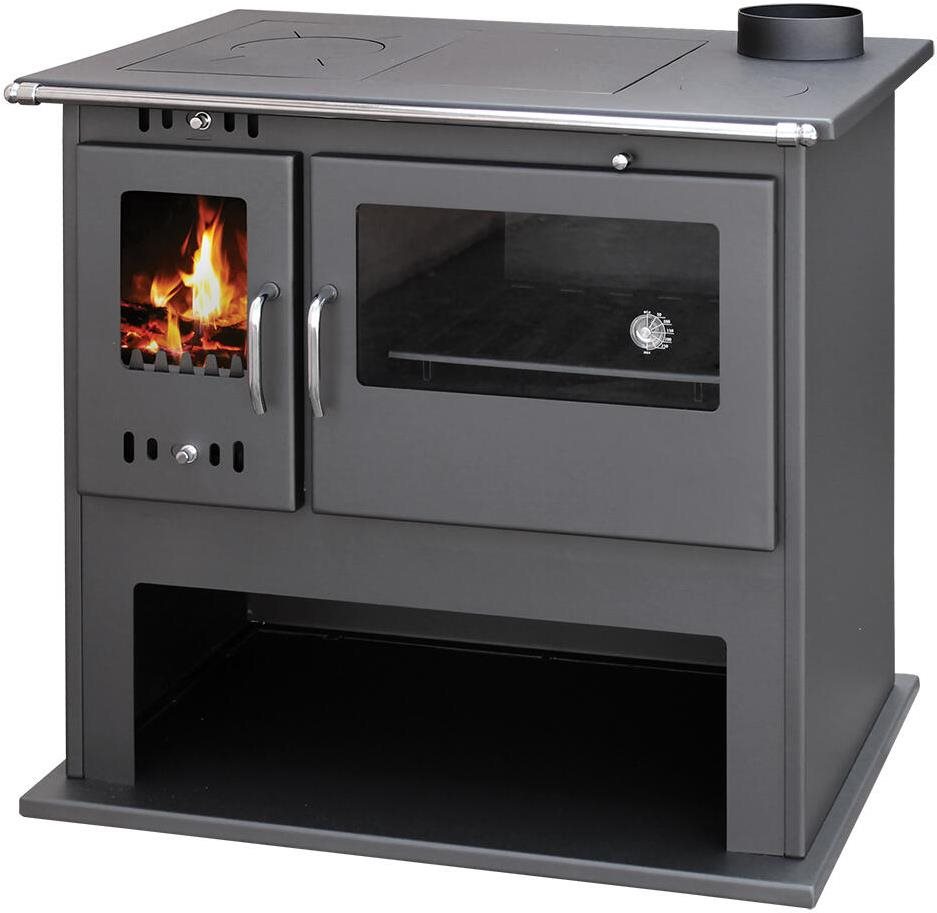 M.A.T Group sporák na tuhá paliva W300 LUX, P 10,5 kW, pr. 150 mm