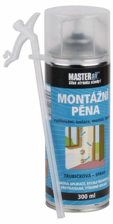 MASTERsil Montážní pěna TRUBIČKOVÁ - 300 ml