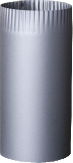 Roura kouřovodu o120 mm, antracit, 0,25 m