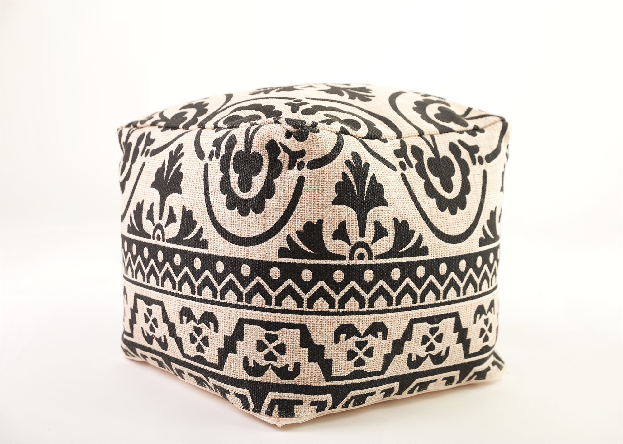 Taburet POUF 40 x 40 x 35 cm, dekor 1