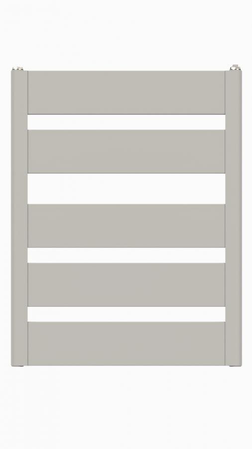 Teplovodní hliníkový radiátor ELEGANT, EL 5/50, 675*530, 587w, bílý