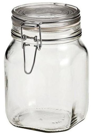 IGOTREND Dóza s patentním víkem HERMETICO, 1 l