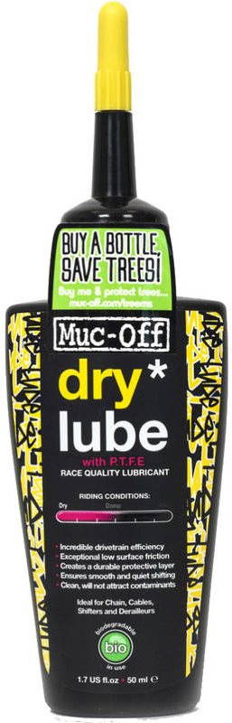 Mazivo na řetěz kola muc-off dry lube 50ml