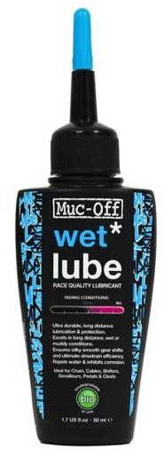 Mazivo na řetěz kola muc-off wet lube 50ml