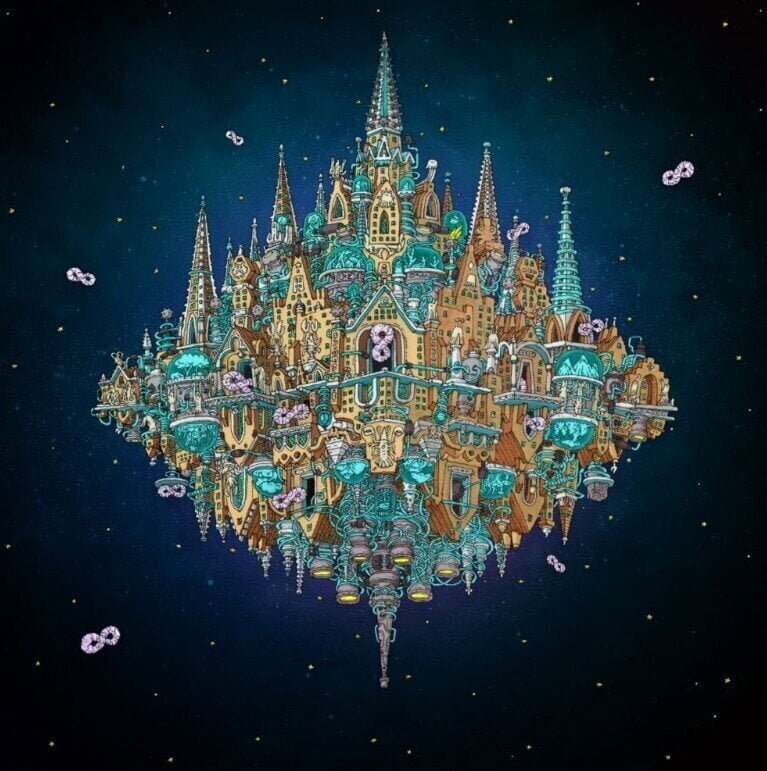 Dance Gavin Dance: Pantheon (Orange & Blue Splatter Coloured)
