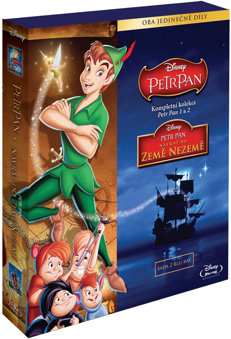 Kolekce Petr Pan 1 + 2 (2 Blu-ray)