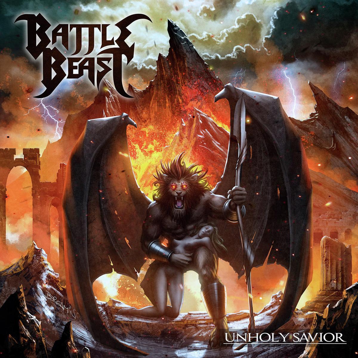 Battle Beast: Unholy Savior (transparent yellow vinyl)