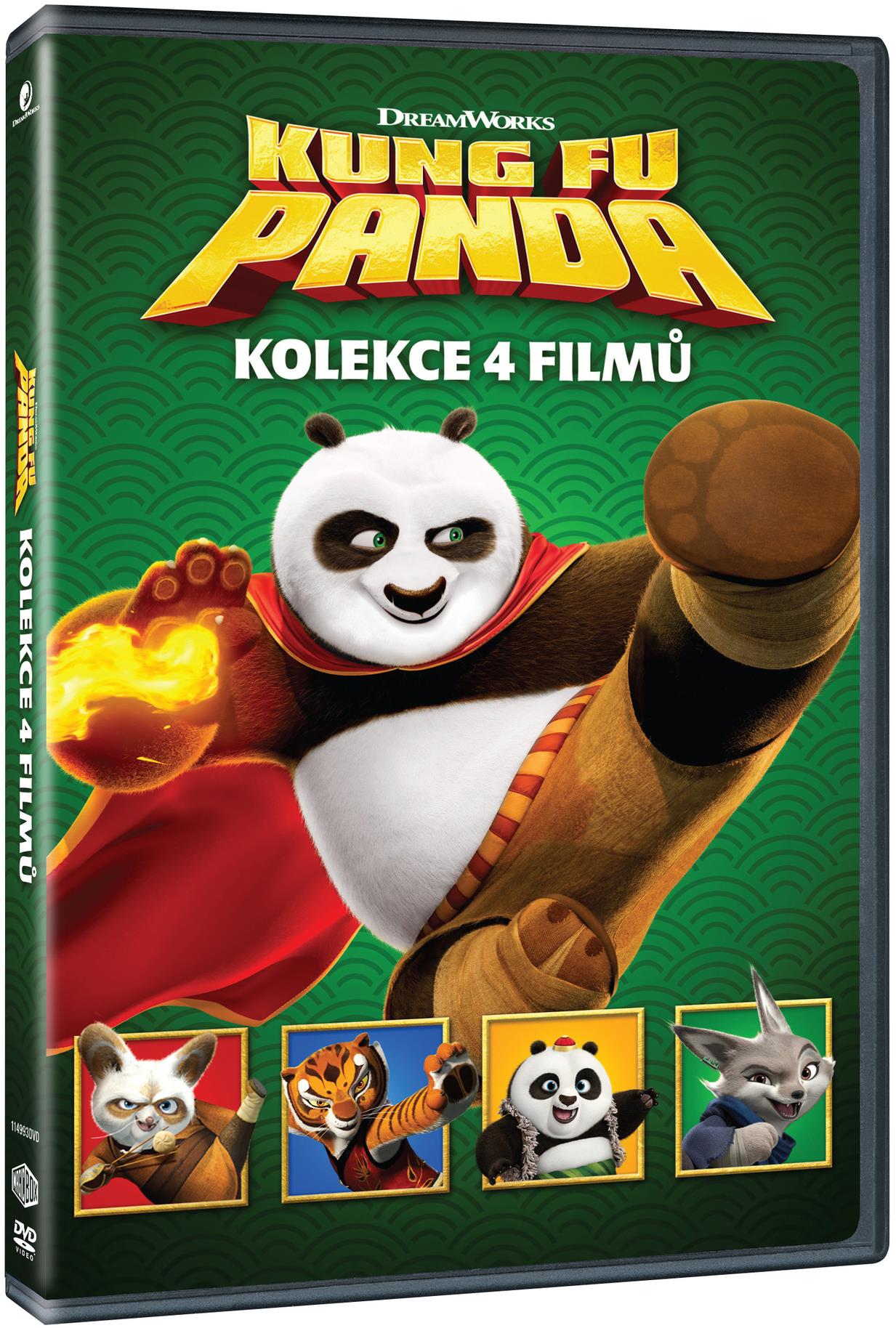 Kung Fu Panda 1-4
