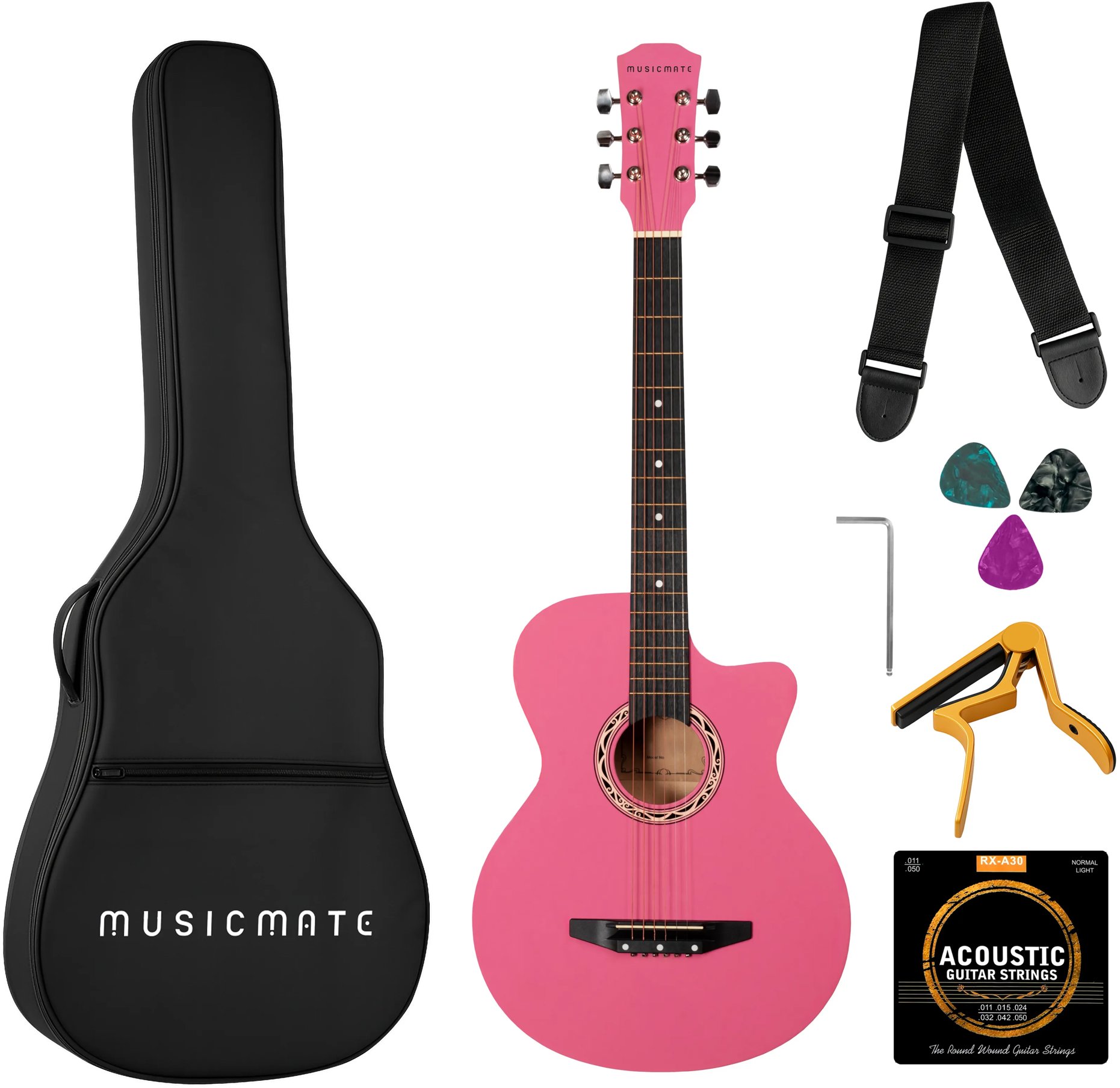 MusicMate MM-G21 PinkSerenade