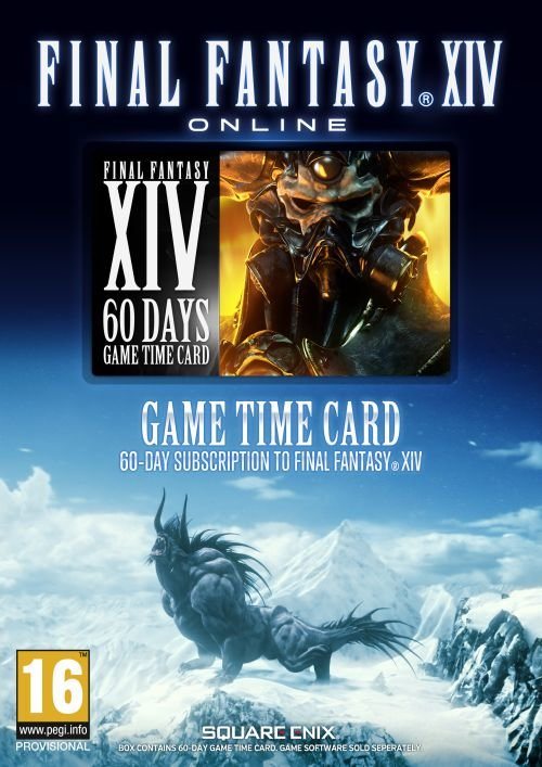 Final Fantasy XIV: A Realm Reborn 60 days time card - PC DIGITAL