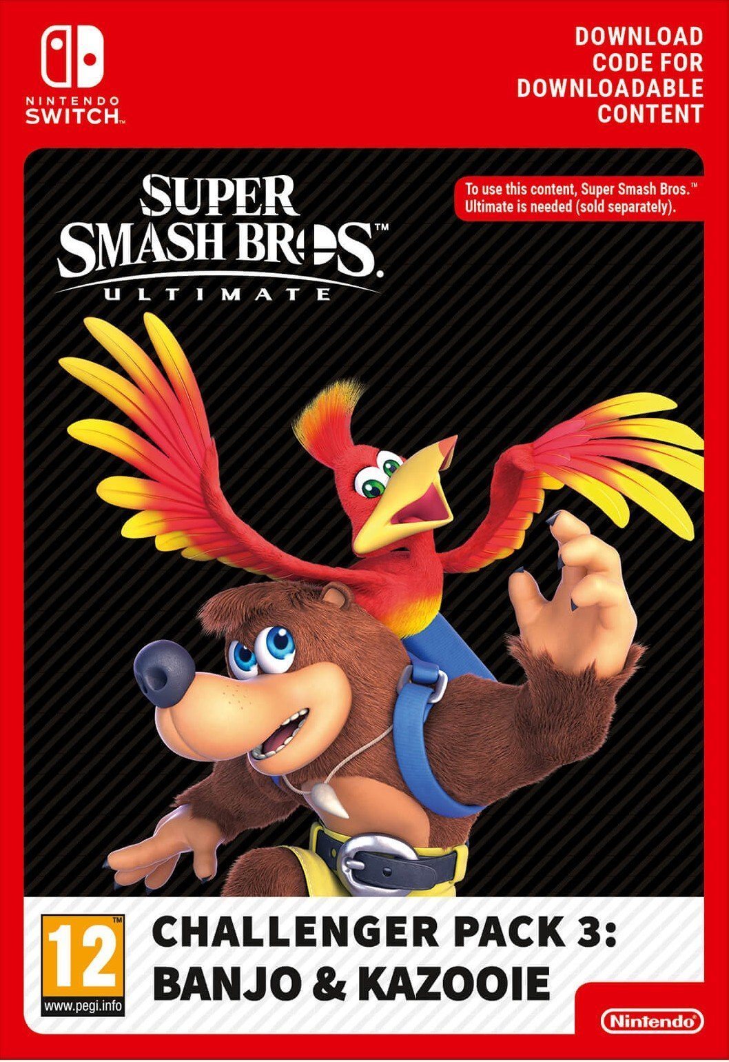 Super Smash Bros. Ultimate: Challenger Pack 3: Banjo & Kazooie  - Nintendo Switch Digital