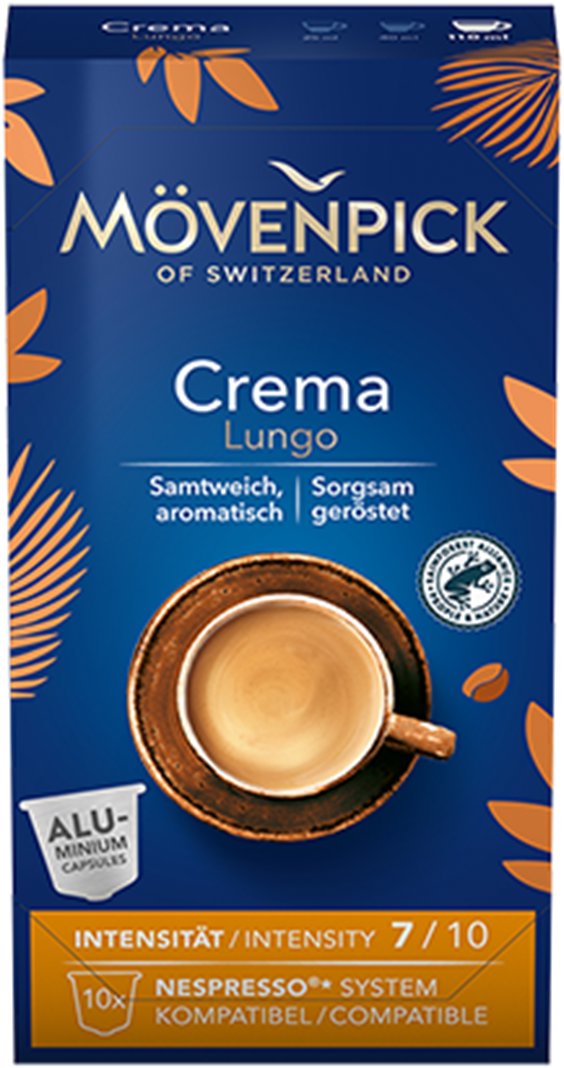 MÖVENPICK NSP CREMA LUNGO 10X5