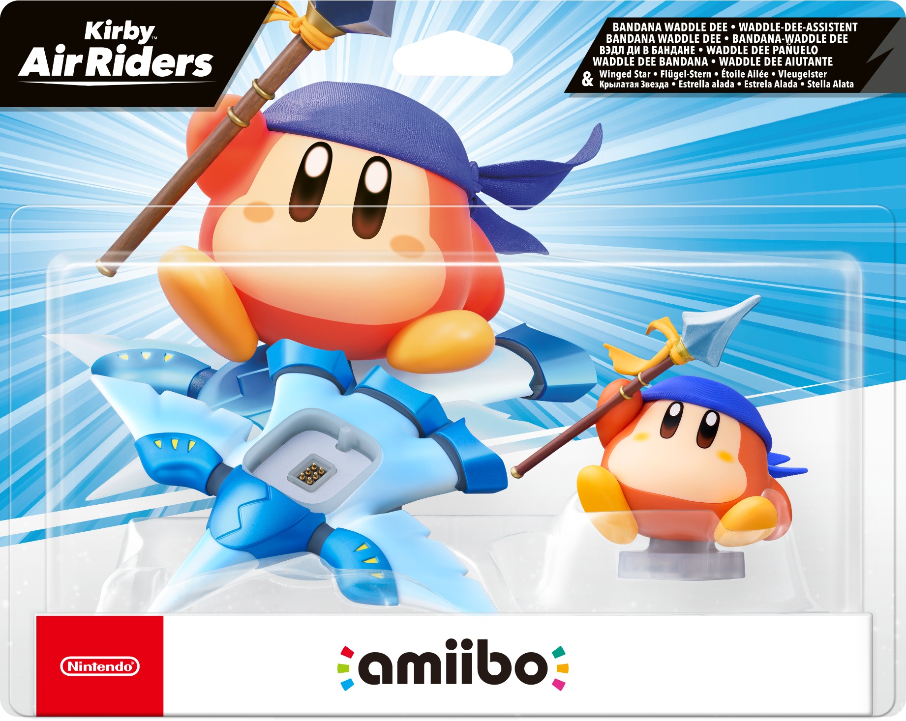 Amiibo Bandana Waddle Dee & Winged Star (Kirby Air Riders)