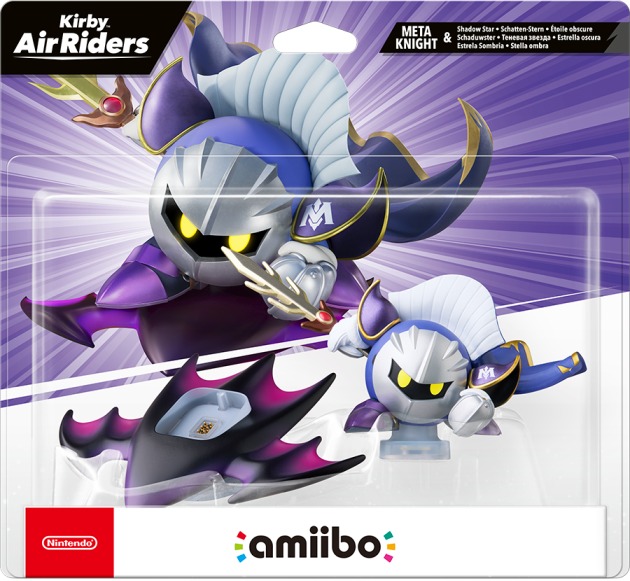 Amiibo Meta Knight & Shadow Star (Kirby Air Riders)