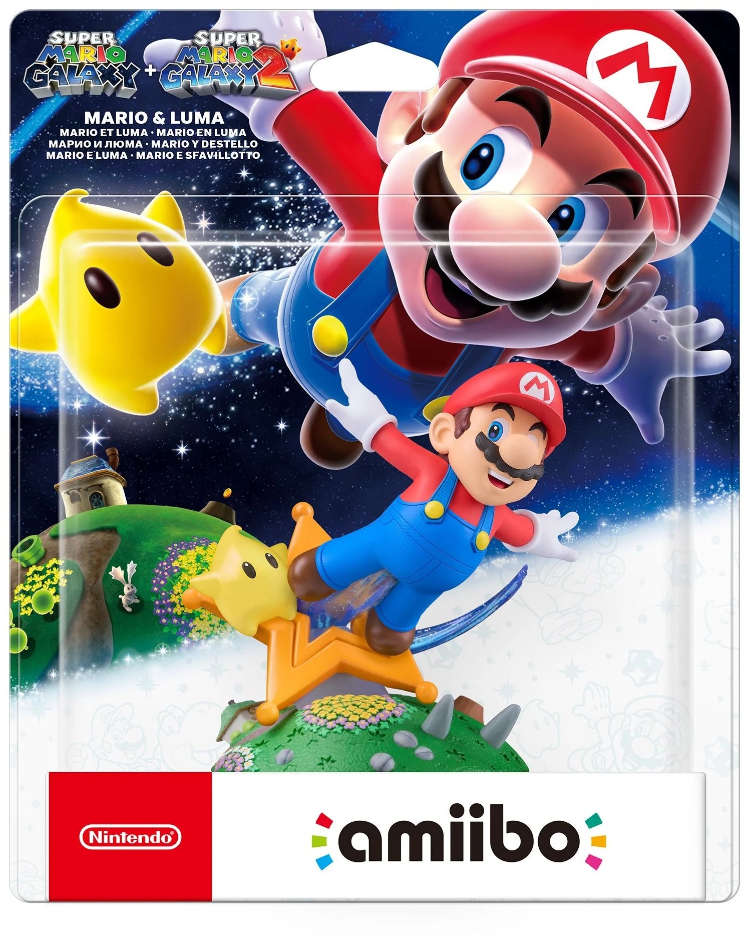 Amiibo Mario & Luma (Super Mario Galaxy)