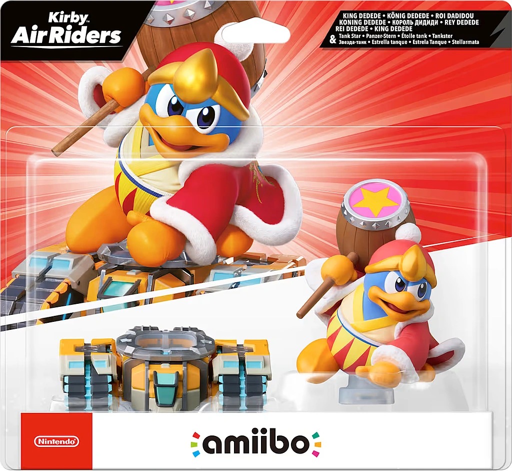 Amiibo King Dedede & Tank Star (Kirby Air Riders)