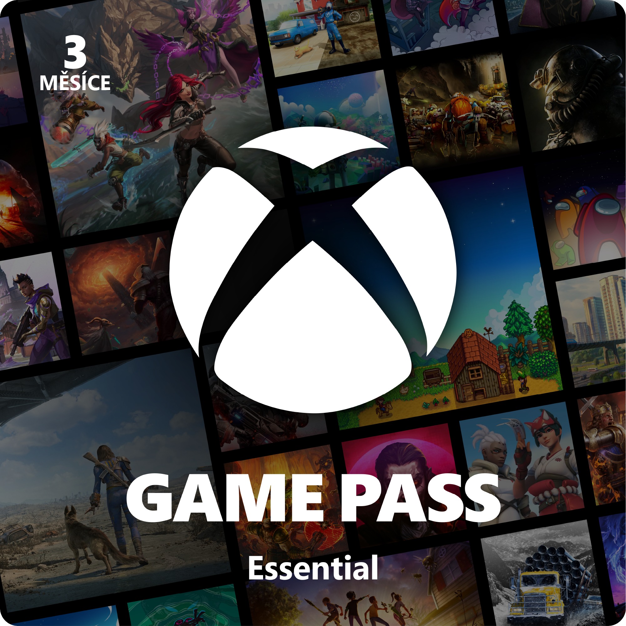 Xbox Game Pass Essential - 3 měsíční členství