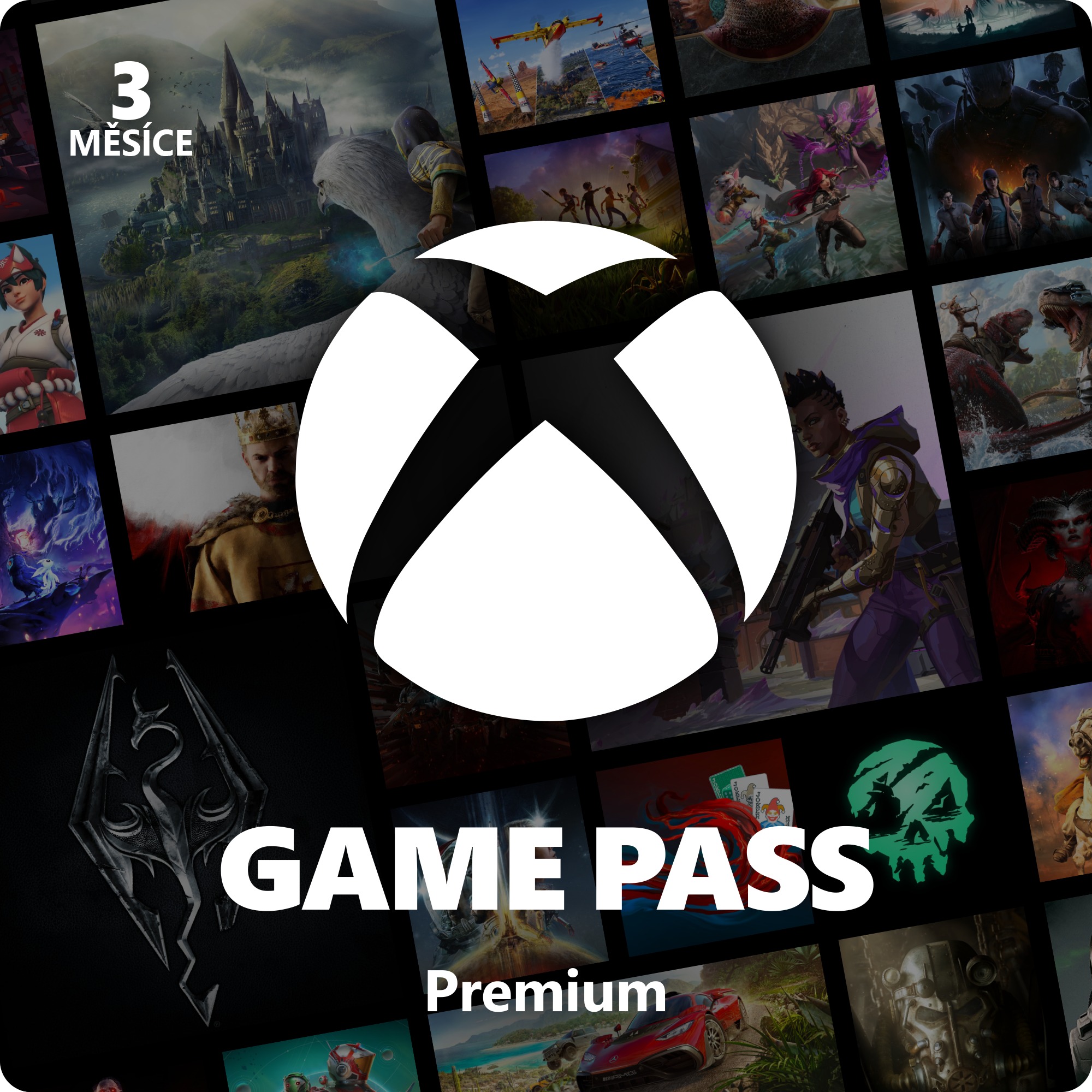 Xbox Game Pass Premium - 3 měsíční členství