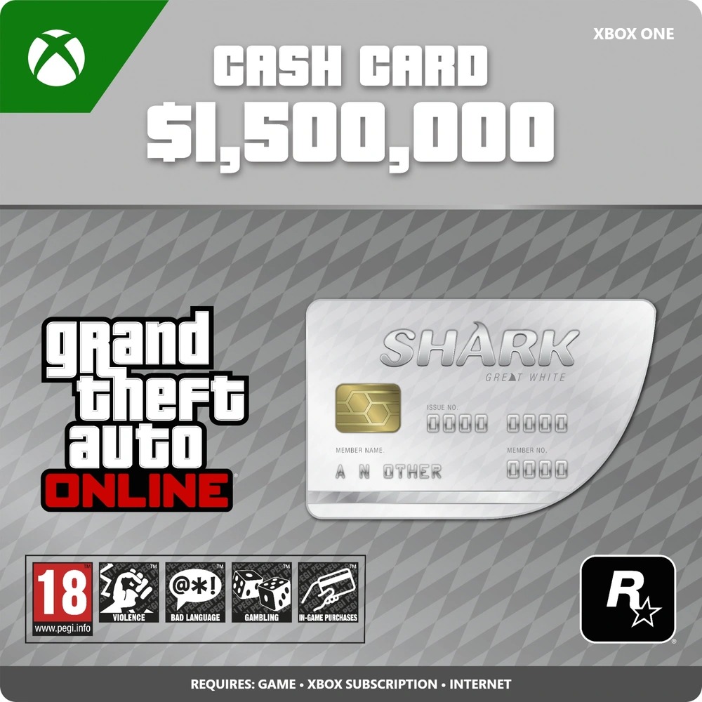 Grand Theft Auto V : Great White Shark Card - Xbox Digital