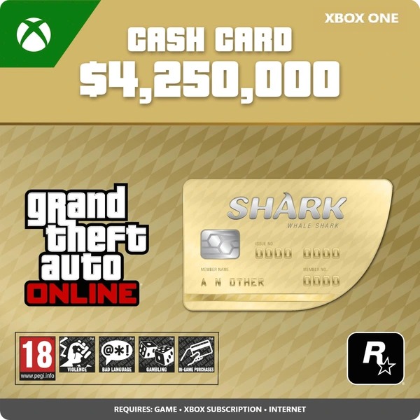Grand Theft Auto V : Whale Shark Card - Xbox Digital