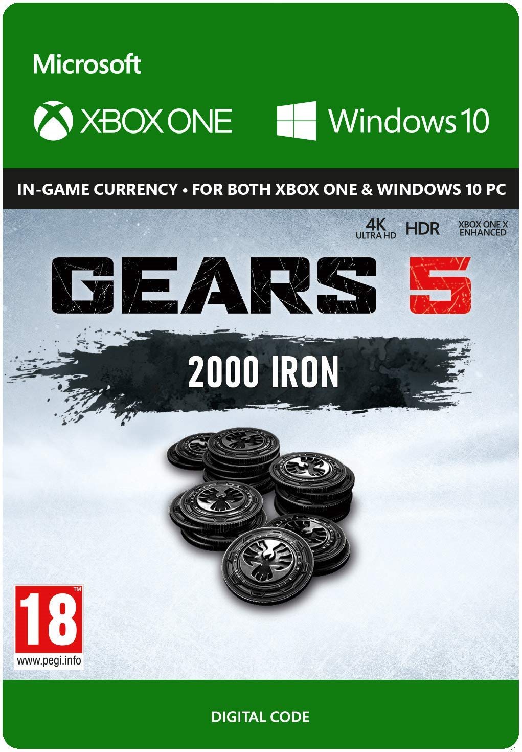 Gears 5: 2000 + 250 Iron - Xbox Digital