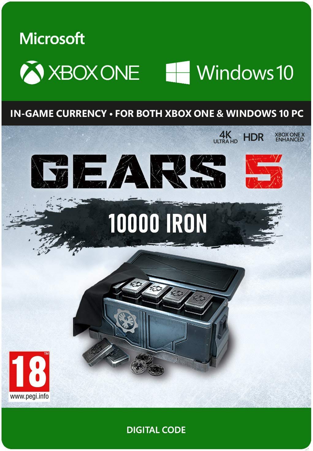 Gears 5: 10000 + 2500 Iron - Xbox Digital