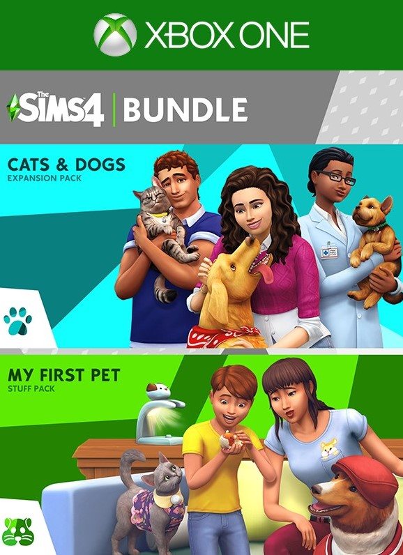 The Sims 4 Cats and Dogs + My First Pet Stuff - Xbox Digital