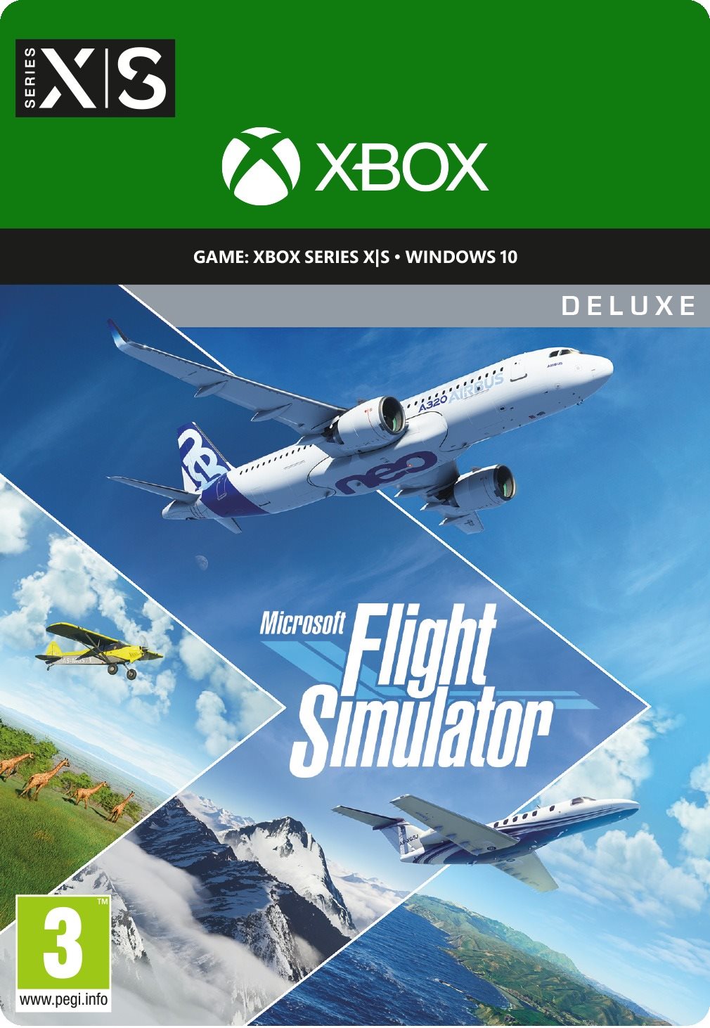 Microsoft Flight Simulator - Deluxe Edition - Xbox Series X|S / Windows 10 Digital