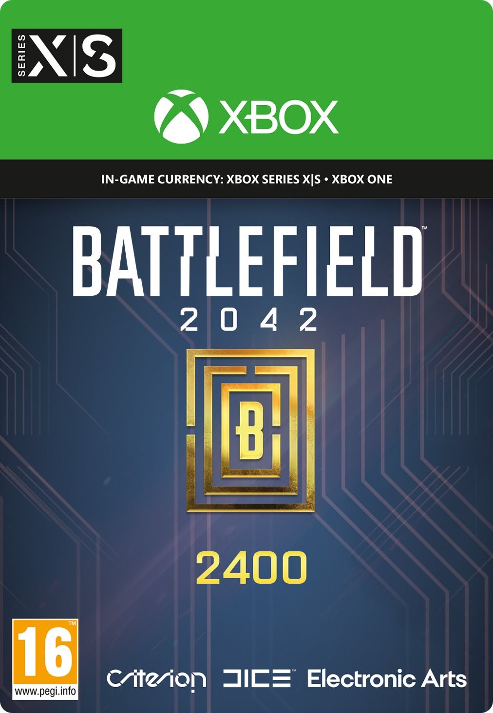 Battlefield 2042: 2400 BFC - Xbox Digital