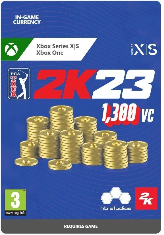 PGA Tour 2K23: 1,300 VC Pack - Xbox Digital