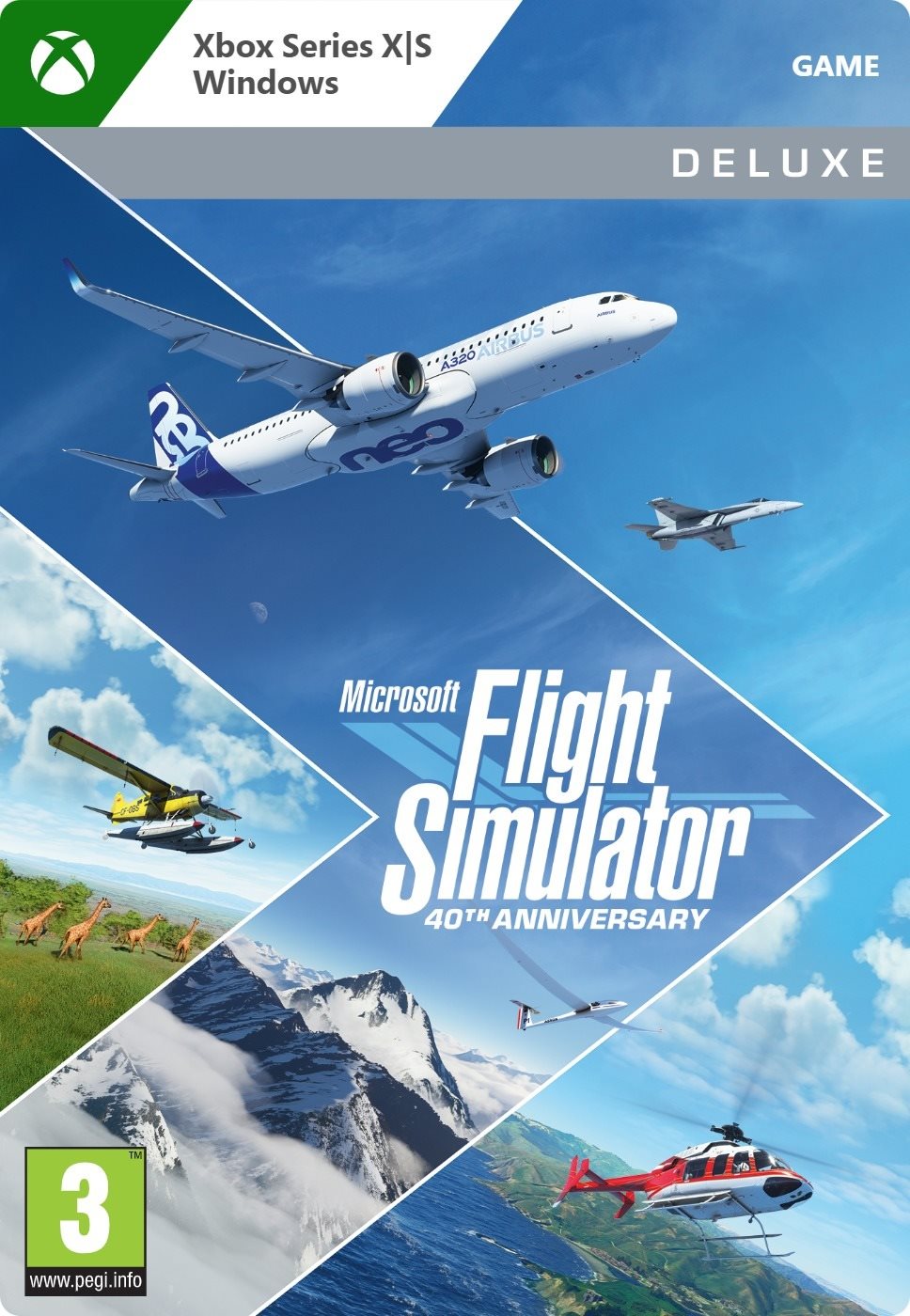Microsoft Flight Simulator 40th Anniversary - Deluxe Edition - Xbox Series X|S / Windows Digital