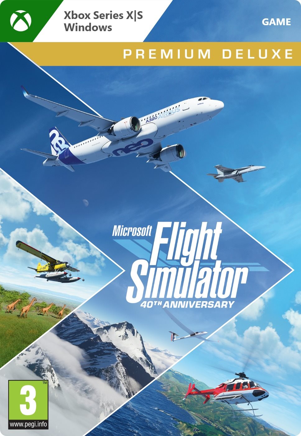 Microsoft Flight Simulator 40th Anniversary - Premium Deluxe Edition - Xbox Series X|S / Windows