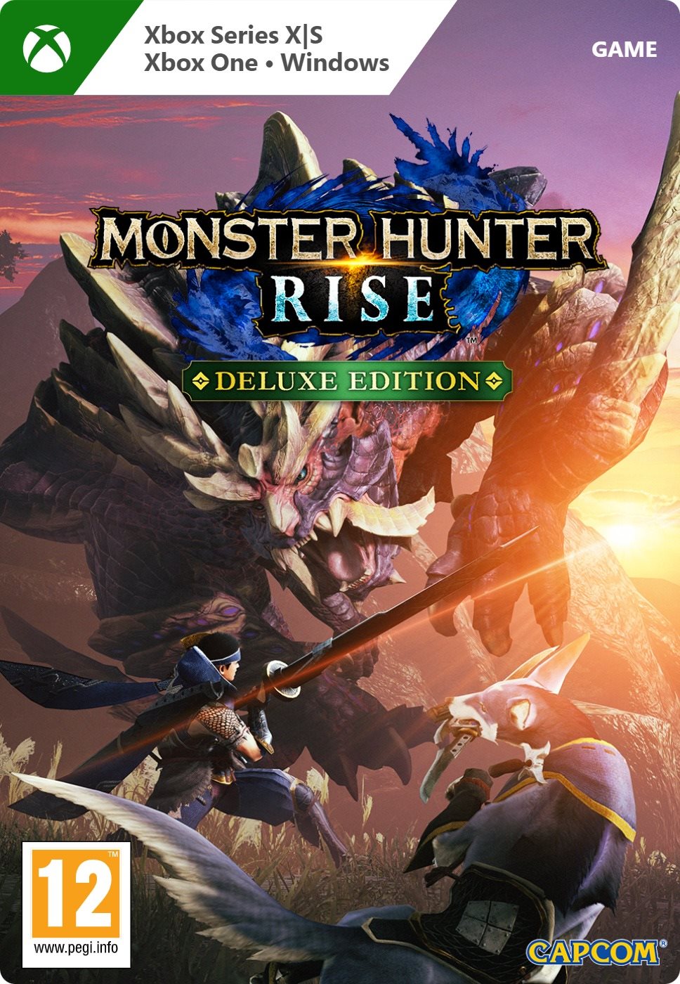 Monster Hunter Rise: Deluxe Edition - Xbox / Windows Digital