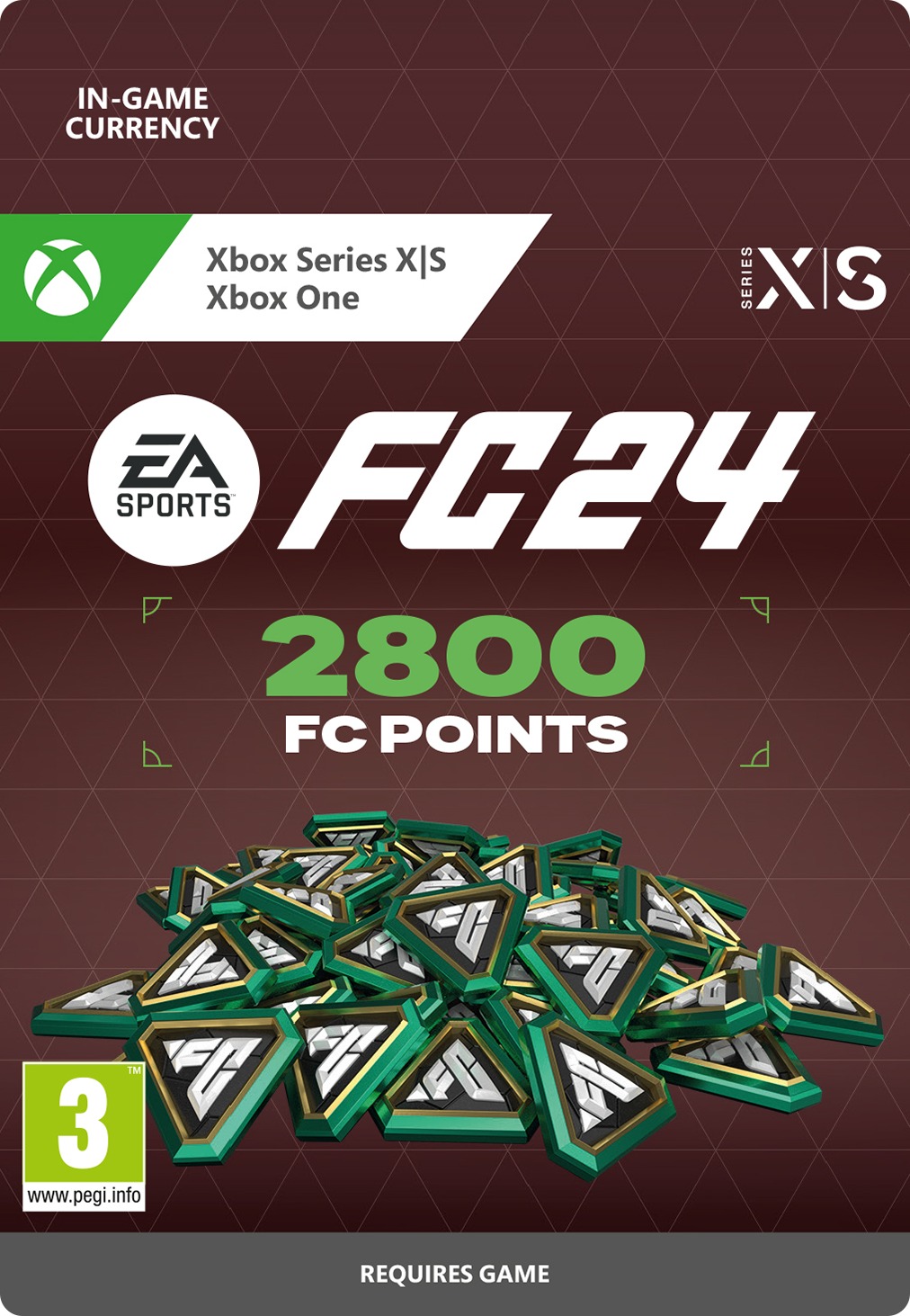 EA Sports FC 24 - 2800 FUT POINTS - Xbox Digital