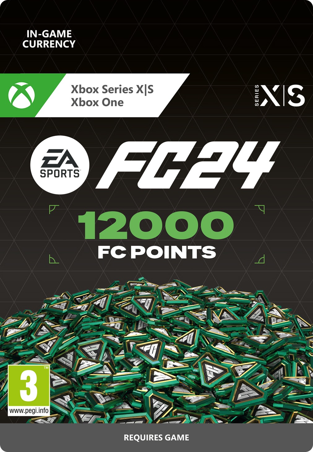 EA Sports FC 24 - 12000 FUT POINTS - Xbox Digital